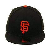 Exclusive New Era 59Fifty San Francisco Giants Game w/ Gray Undervisor Hat - Black, Orange